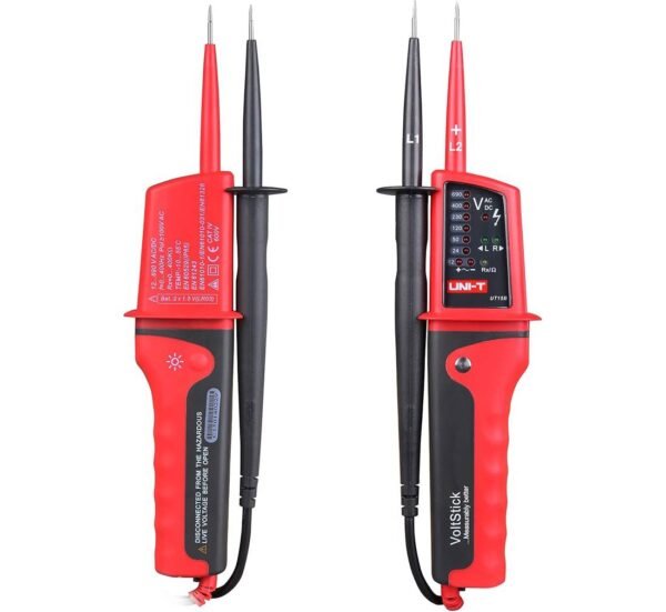Тестер на напрежение 7в1 UT-15B, 12-690V, VAC, VDC, OHM