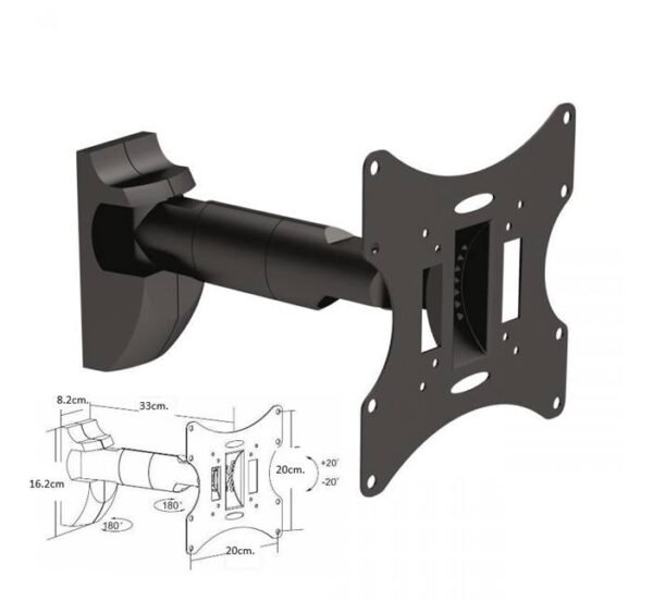 50044-A Стойка/поставка UCH0042 с регулиране и завъртане за LED телевизор 23-43" 30kg