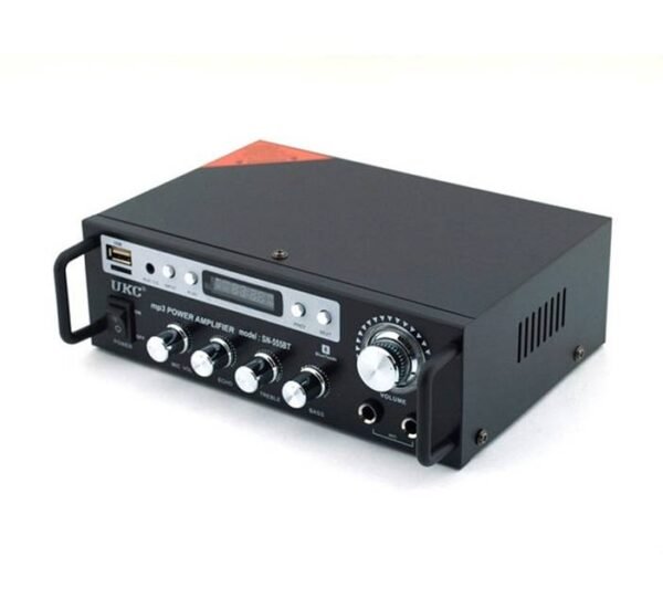 62005-A Караоке, блутуут, домашен, аудио усилвател SN-555BT, FM, SD, USB, BLT, 2x60W, 220V