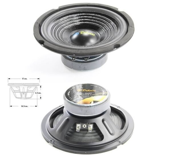 63008-A Автомобилен нискочестотен говорител басов G6501 100W 6,5"