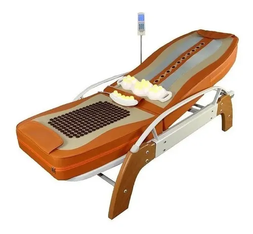 Електрическо масажно легло от висок клас - с нефрит, турманий и много екстри!