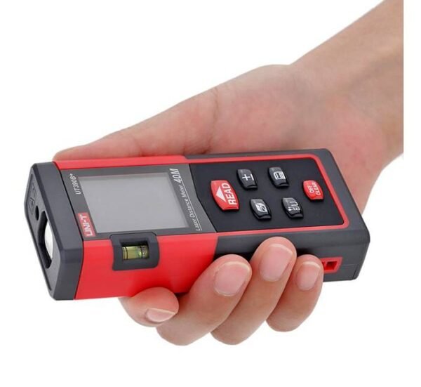 Лазерен дистанциометър UT-LM60 за измерване на разстояние, площ или обем 60m