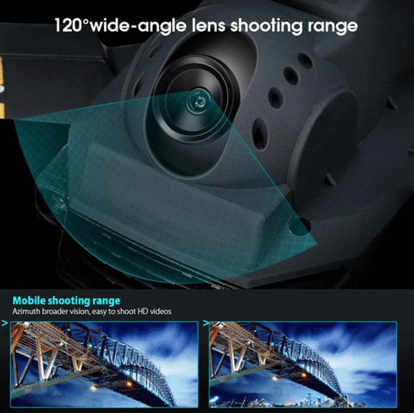 dron-998-pro5 Сгъваем дрон 998 Pro с HD камера, WIFI и приложение за телефона