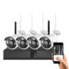 Комплект за видеонаблюдение с 4 безжични камери , NVR устройство