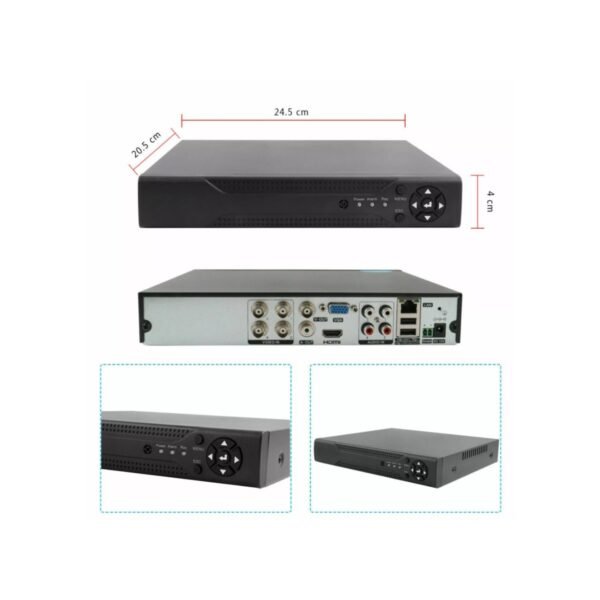 komplekt-za-videonablyudenie-s-4-kameri-3 Комплект за видеонаблюдение с 4 HD камери и DVR, AHD, IR