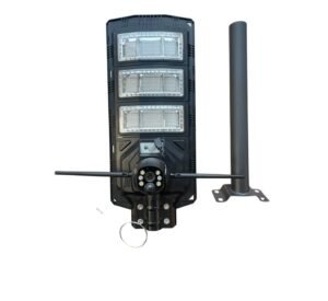 Прожектор 3в1 LED Lylu, соларен панел, wi-fi камера, стойка, 1200W, 5MP, ICSEE