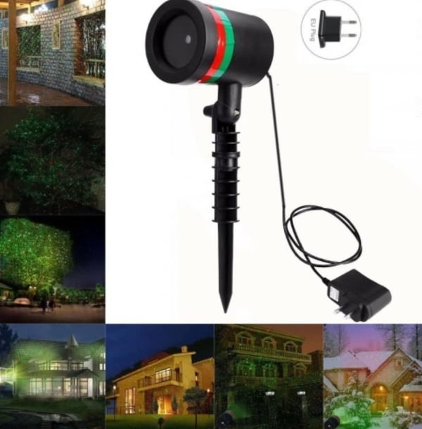 Лазерен прожектор за коледна украса Star Shower