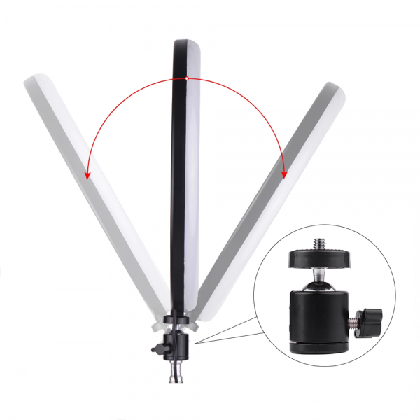 Ринг лампа с LED осветление 26 см, 20W