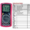 Мултицет с термосонда и зумер UT-70A VAC/VDC | AAC/ADC | OHM | F | °C | Hz