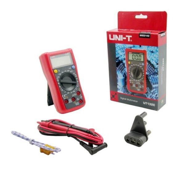 Мултицет с термосонда и зумер UT-132C VAC/VDC | ADC | OHM | °C