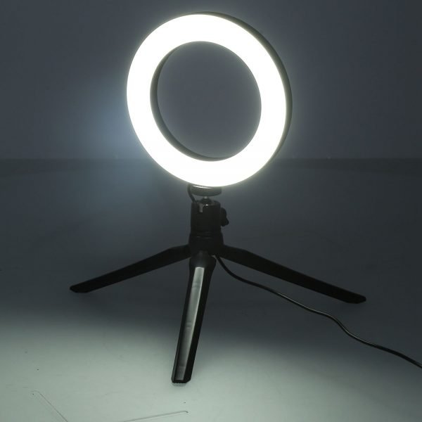 Ринг лампа със статив Мини