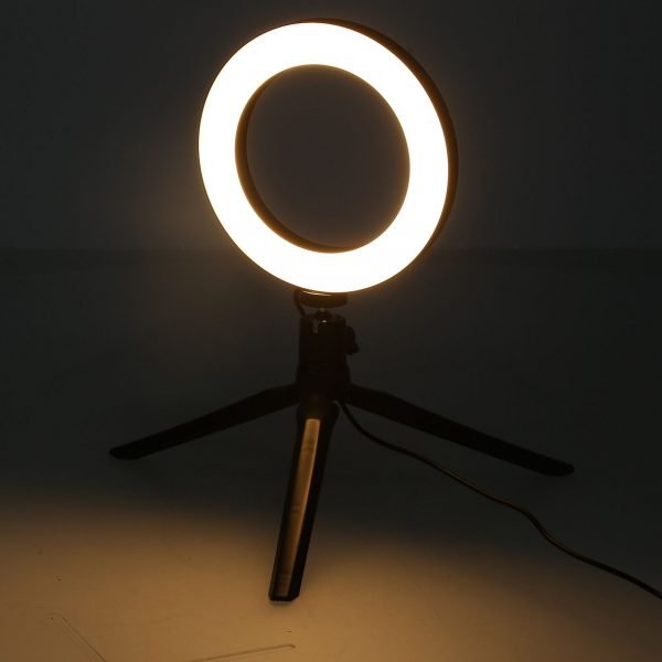 Ринг лампа със статив Мини