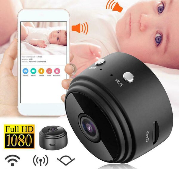 mini-wifi-kamera-a9-zvuk Мини шпионска камера A9, с магнитна основа и WIFI