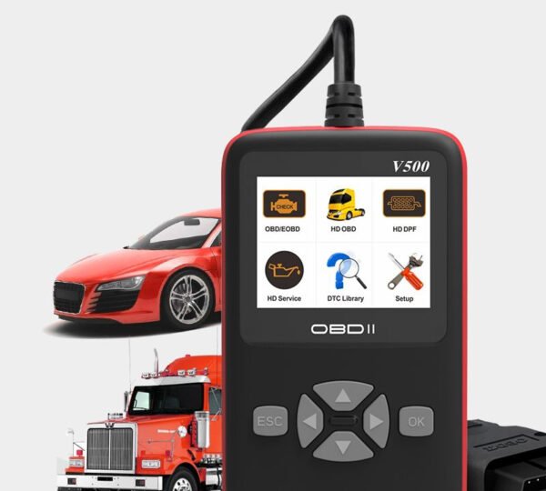 Устройство за диагностика на камиони и автомобили