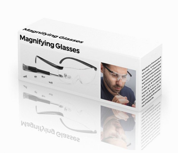 Работни очила с лупи