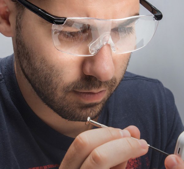 Работни очила с лупи