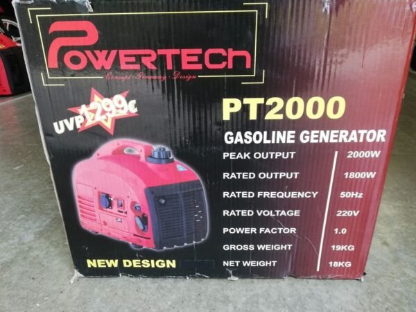 Немски инверторен генератор 2000W, Powertech PT-2000