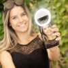 Презареждащ се светлинен пръстен за селфи Instahoop