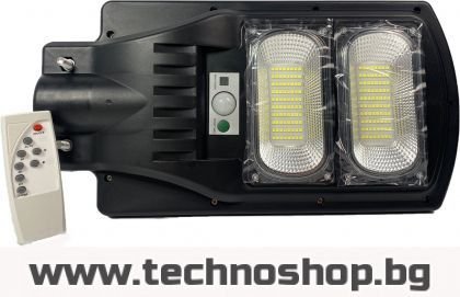 Улична соларна LED лампа с датчик за движение 200W