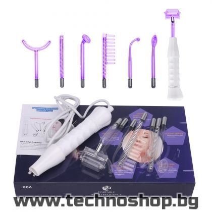 product_449467 Дарсонвал със 7 приставки с неонов и аргонов газ