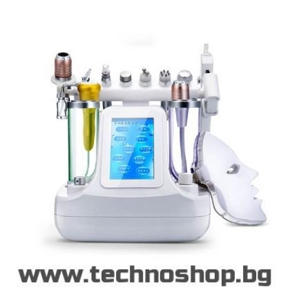 product_468823 Апарат 11в1 - Водно дермабразио, Биолифтинг, RF, Ултразвук, Криотерапия, LED маска за фотонна терапия, мезопистолет, 3 и 4,5 Khz, вибромасаж