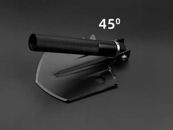 Сгъваема лопата + аксесоари, черен цвят D10