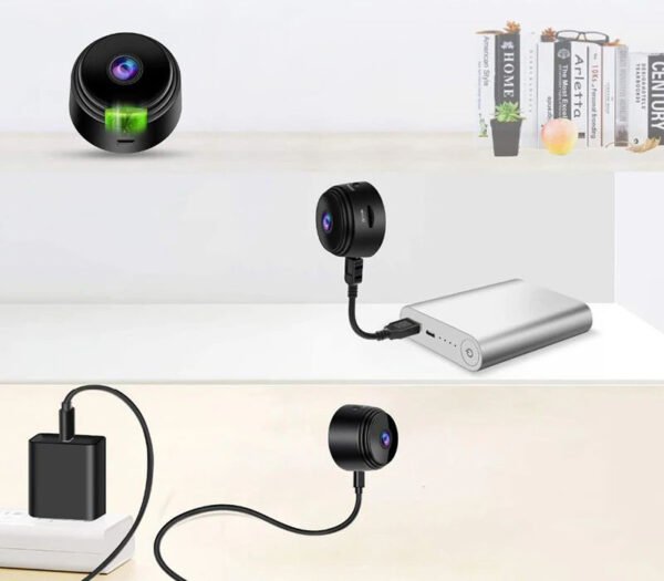 wifi-kamera-shiponska Мини шпионска камера A9, с магнитна основа и WIFI