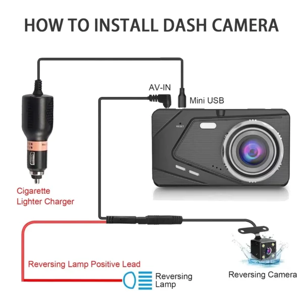 Видеорегистратор-Dual-Lens-BX50-Vehicle-BlackBox-DVR-1 Видеорегистратор Dual Lens BX50 Vehicle BlackBox DVR