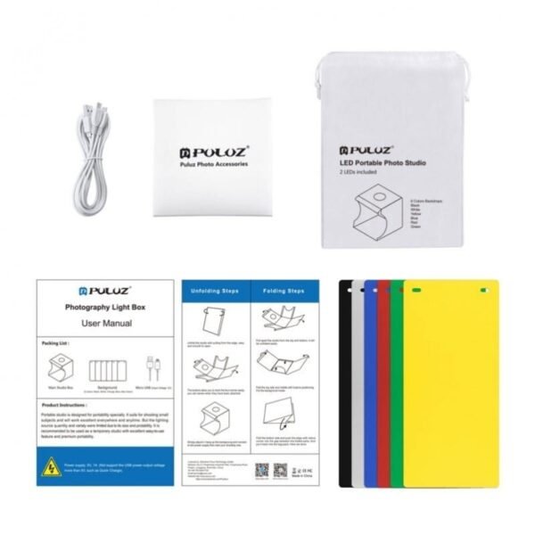 Фото кутия с осветление за продуктова фотография