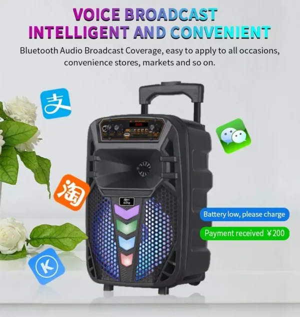 Tонколона 12" говорител и LED подсветка MDR-W1012, 1500W