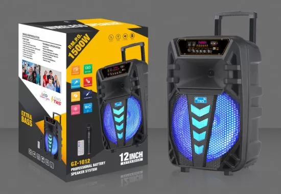 Tонколона 12" говорител и LED подсветка MDR-W1012, 1500W