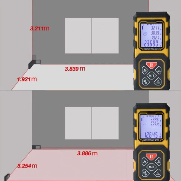 Лазерна ролетка QX-40