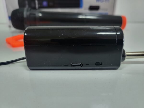 Безжичен микрофон WG-11, динамичен, предавател, приемник, JACK 6.3mm