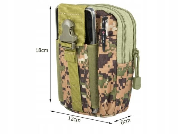 Туристическа чанта, подходяща за носене на кръста