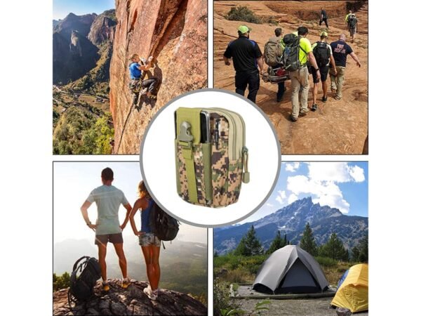 Туристическа чанта, подходяща за носене на кръста