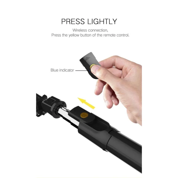 Селфи стик с трипод, дистанционно и Bluetooth контрол - модел K07