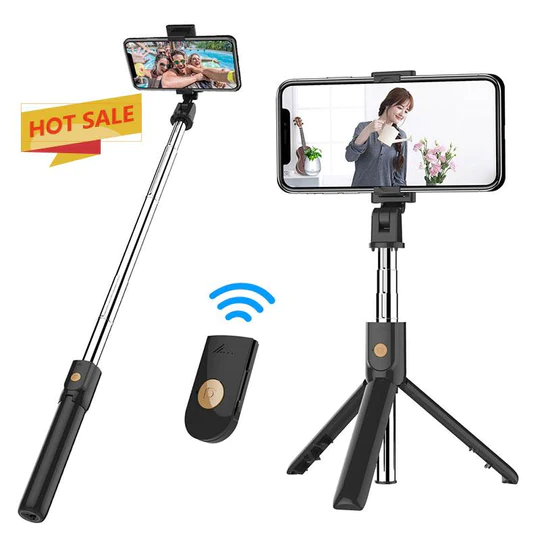 Селфи стик с трипод, дистанционно и Bluetooth контрол - модел K07