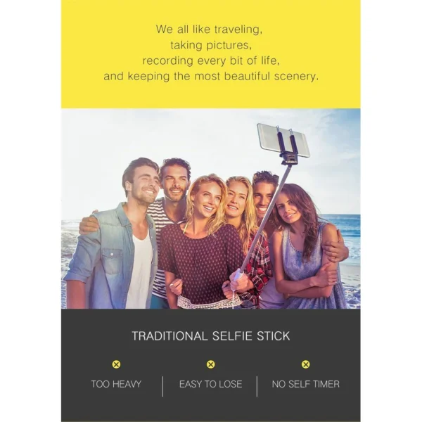 Селфи стик с трипод, дистанционно и Bluetooth контрол - модел K07