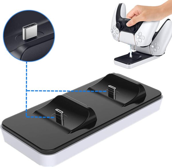 стойка-за-джостици-за-ps5-9 Стойка и зарядно за PS5 джойстици