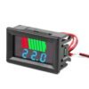 Индикатор на заряд на батерии, волтметър за вграждане, 7VDC, 100VDC, 48x29mm