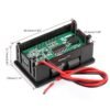 Индикатор на заряд на батерии, волтметър за вграждане, 7VDC, 100VDC, 48x29mm