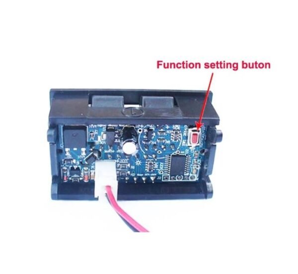 Индикатор на заряд на батерии, волтметър за вграждане, 7VDC, 100VDC, 48x29mm