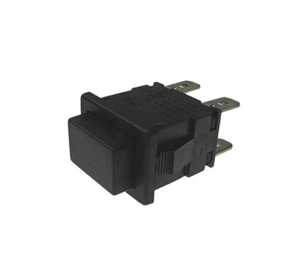 05699-C Ключ PS102 мрежов за прахосмукачка 4pin с 2 положения черен 250V 16A 19x13mm