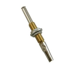 Автомобилен бутон за аларми, незадържащ, НЗ, метален, 12V, 20A, Ф6x65mm
