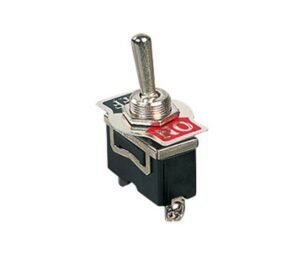 Ключ с лост 2pin и 2 положения черен 250V 15A Ф12mm