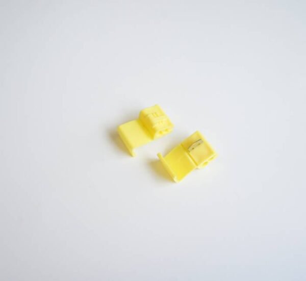 Бърза връзка жълта за кабели от 4mm2 до 6mm2