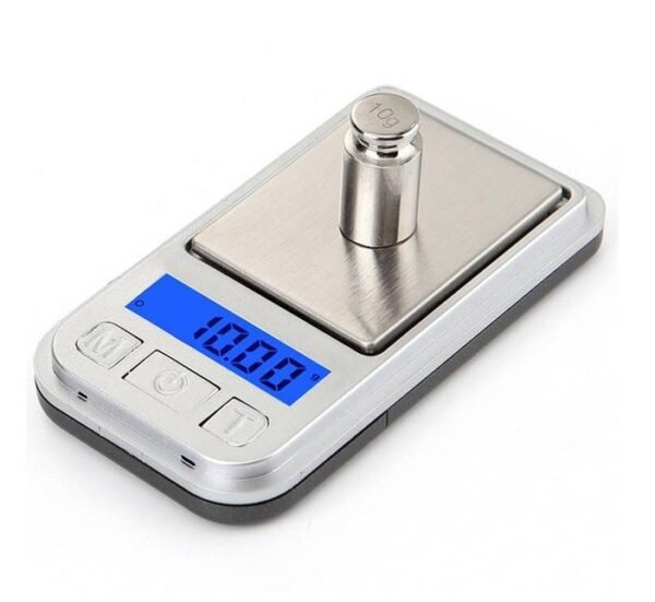 Кантар везна P138, мини бижутерски с подсветка, електронен, до 200g
