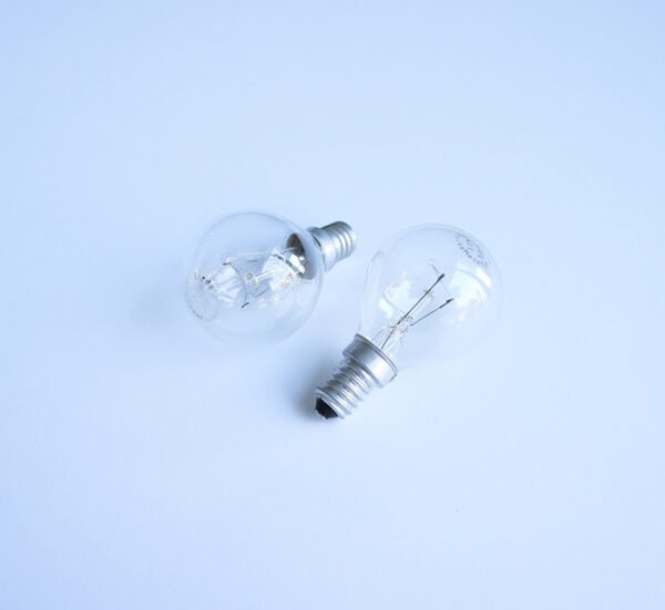 Лампа сфера мини прозрачна с цокъл E14 220V 25W