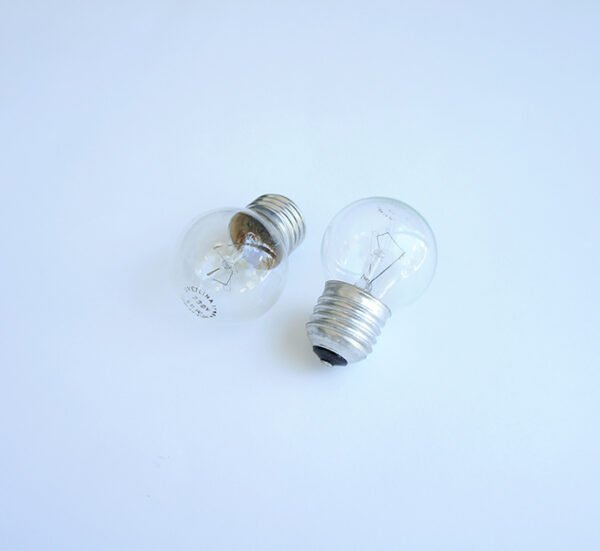 Лампа сфера мини прозрачна с цокъл E27 220V 40W