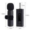 07001-B Комплект 2 безжични микрофонa K35, за телефон, караоке, предаватели, приемник, JACK 3,5mm